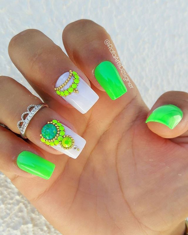 Unhas Neon