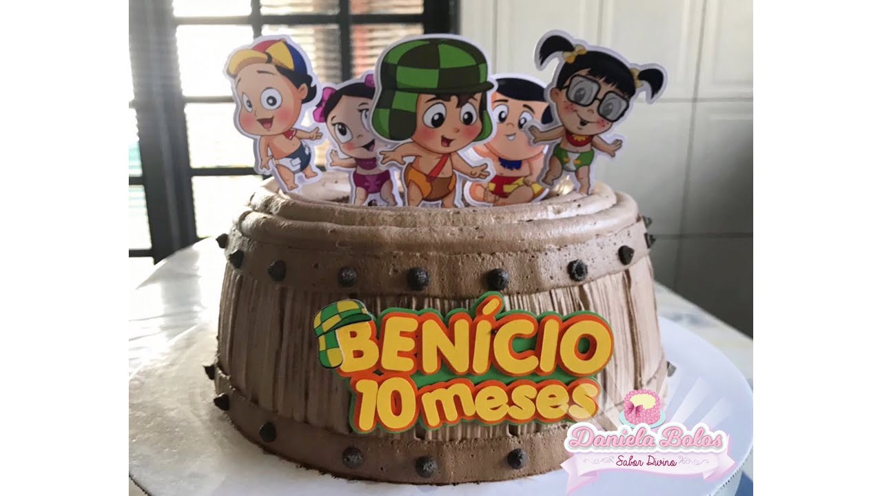 Bolo Decorado Chaves