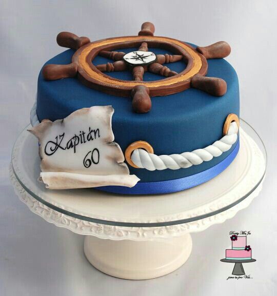 Sailor decorated cake