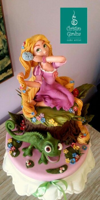 Bolo Decorado Princesas Da Disney