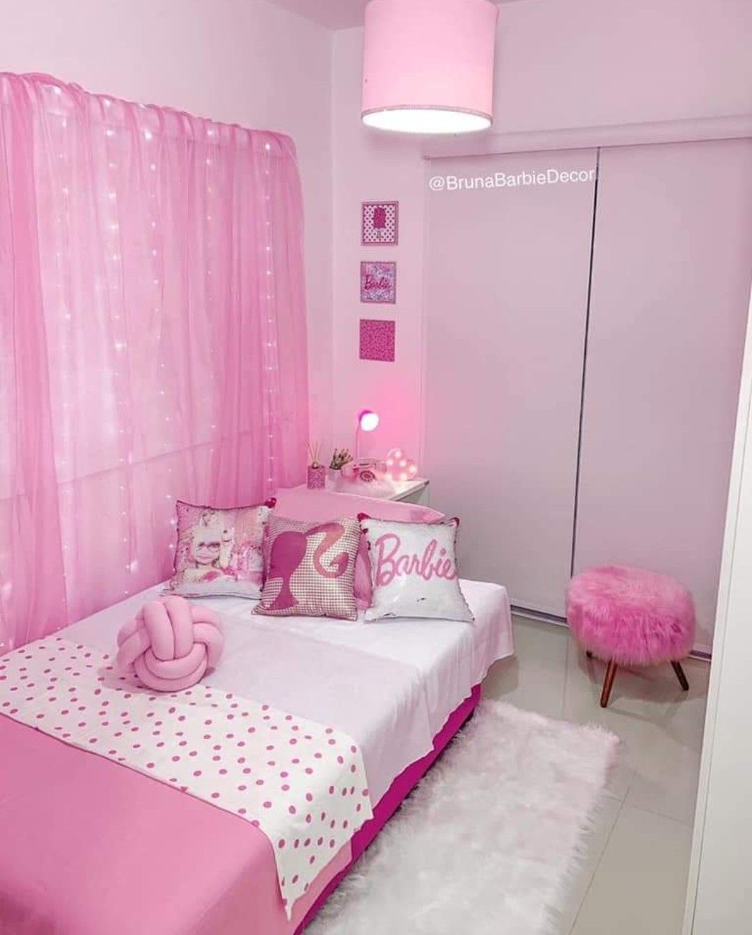 Decoração de Quarto da Barbie