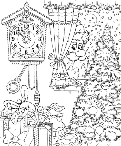 Desenhos de Natal para Colorir