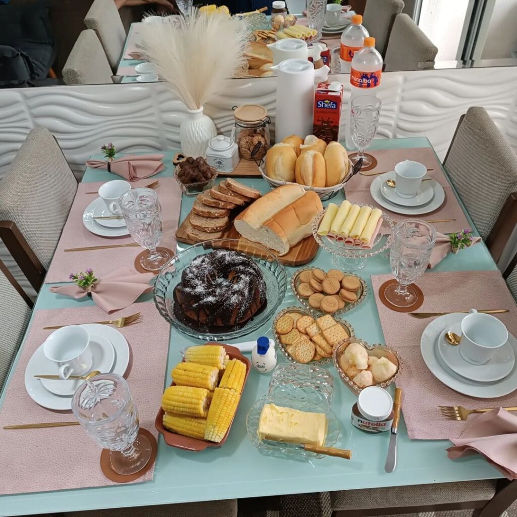 Mesa De Cafe Da Manha