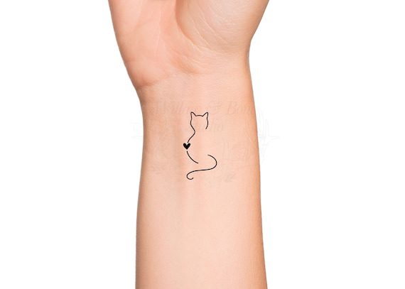 cat tattoo