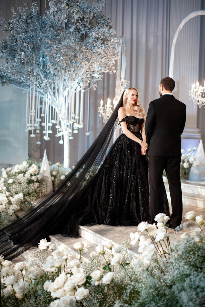 Black Wedding Dress