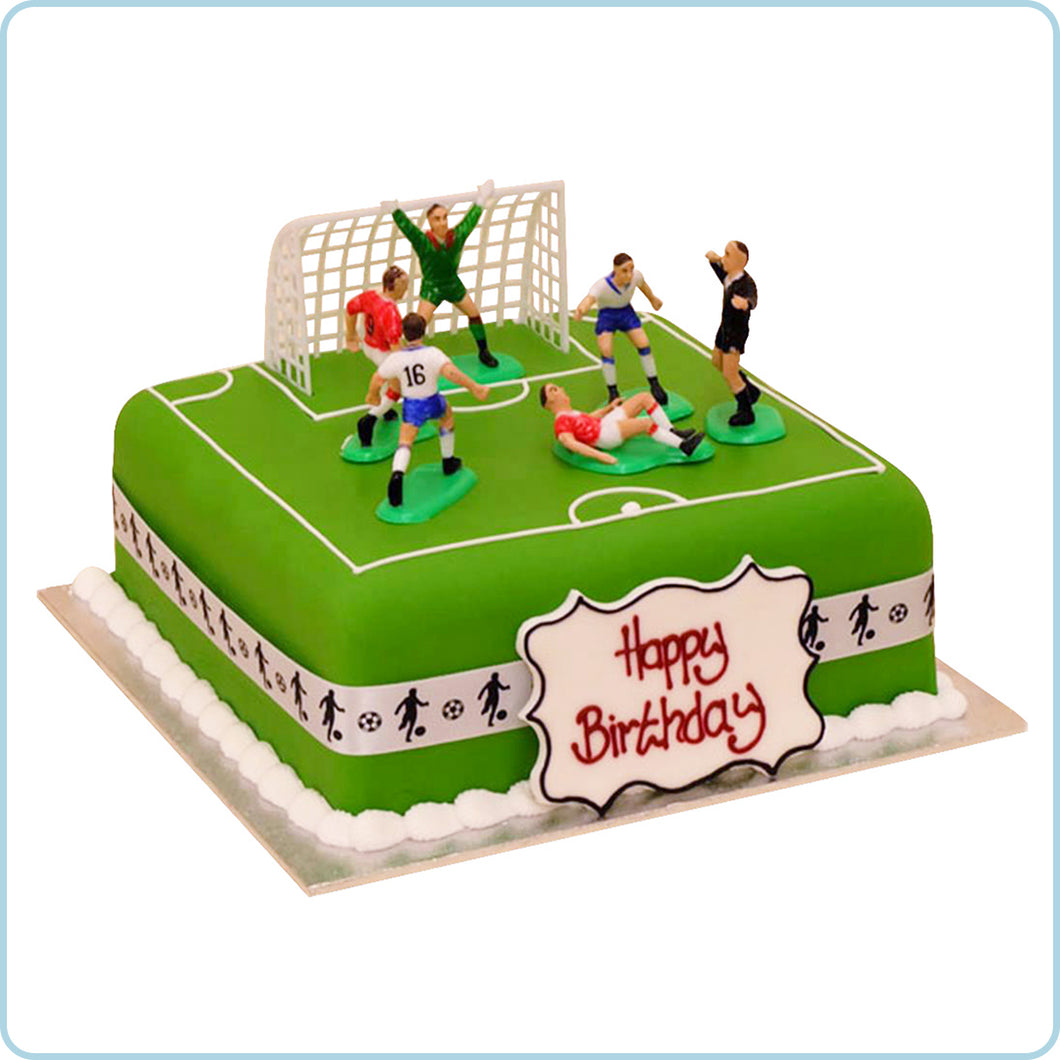 Football Field Decorated Cake