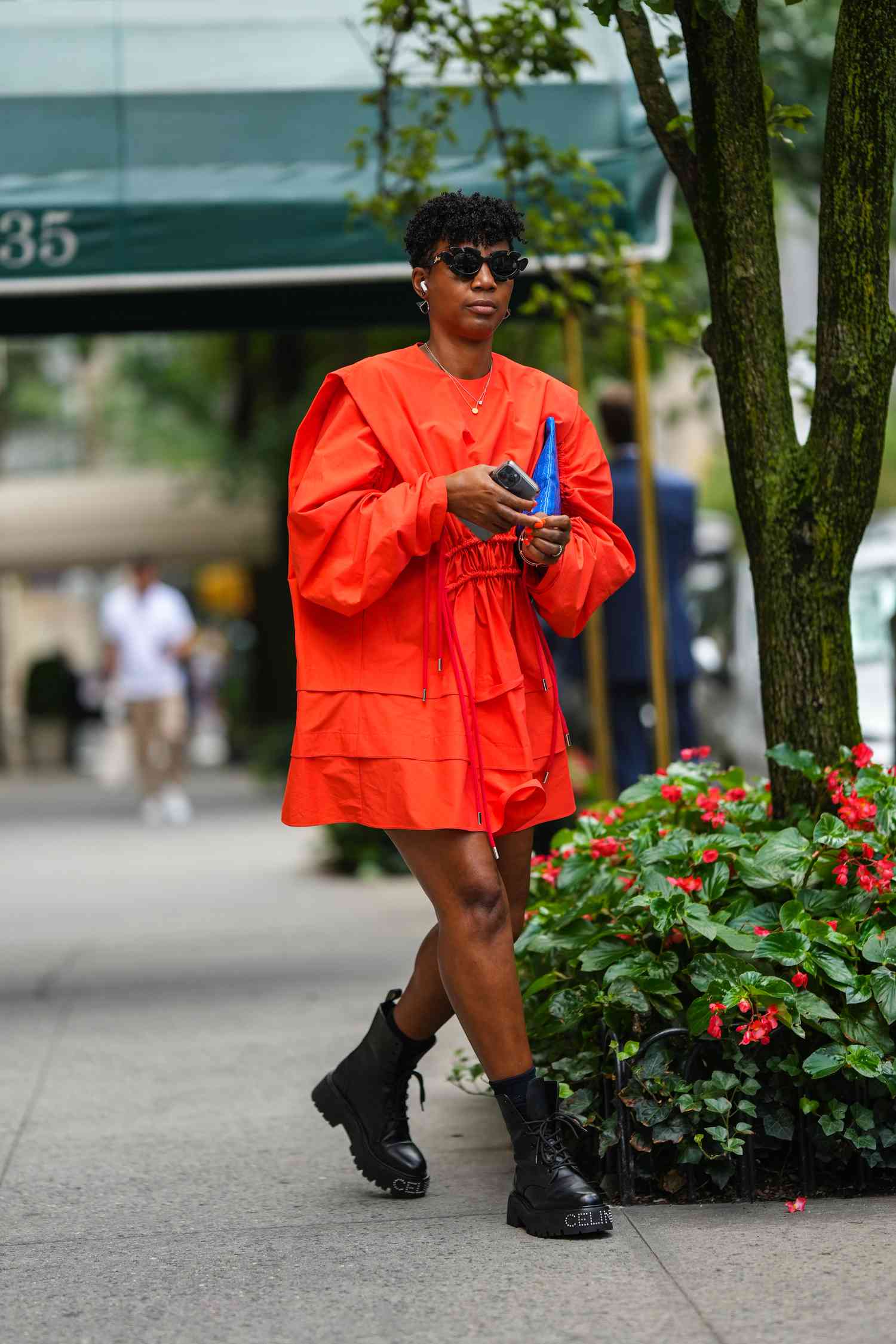 Look Biker Boots in Summer outfit