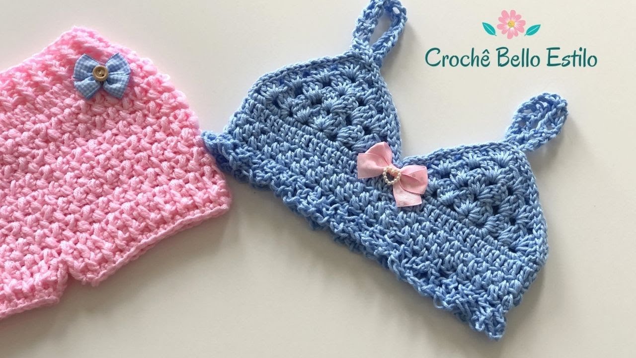 Conjunto Infantil De Croche