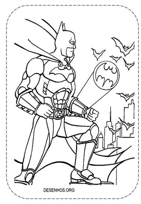 desenho-para-colorir-batman