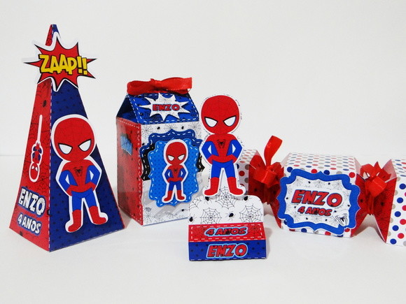 site:elo7.com.br Lembrancinha Homem Aranha