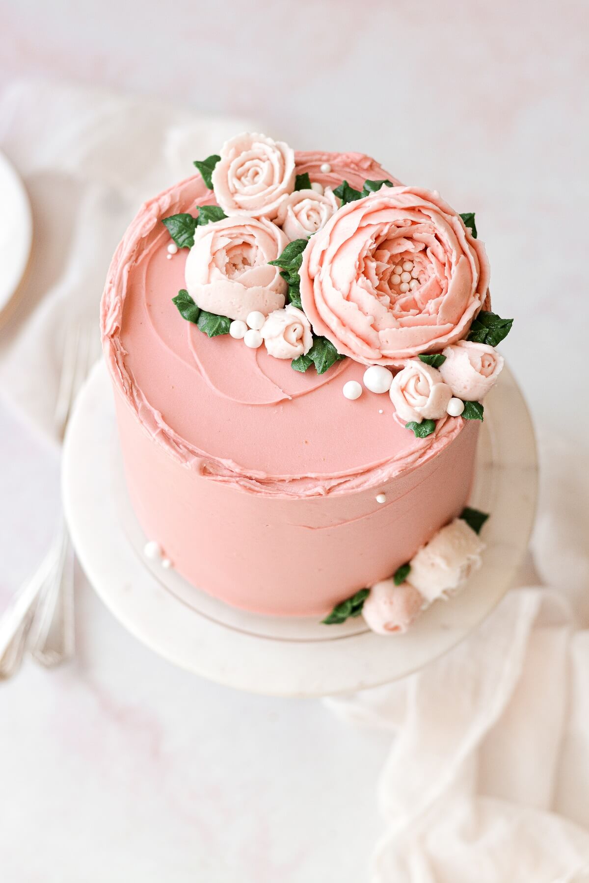 Flower Decorated Cake