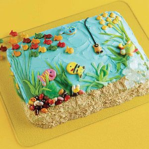 Decorated Sea Cake