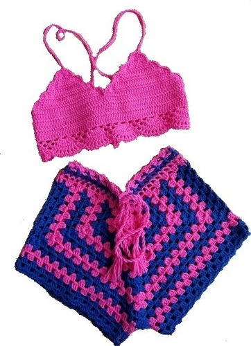 Conjunto Infantil De Croche