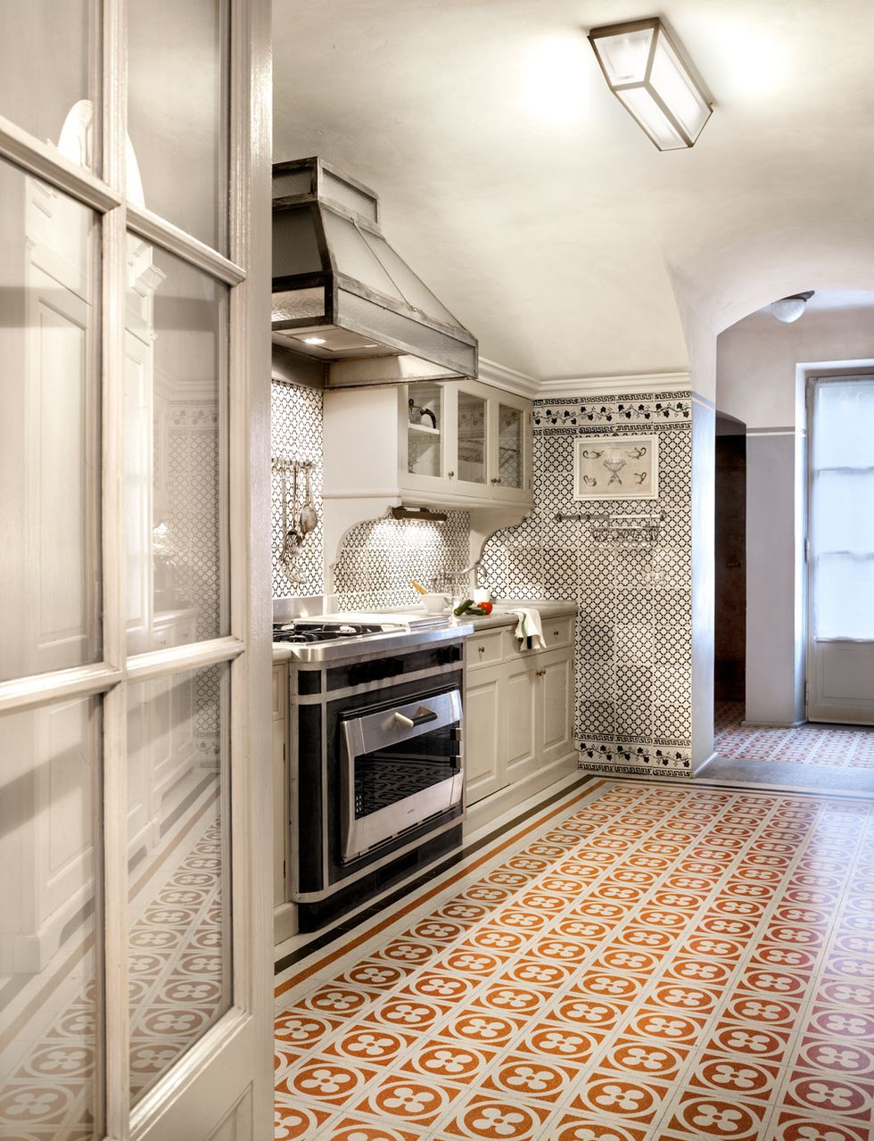 Kitchen Flooring Decoration