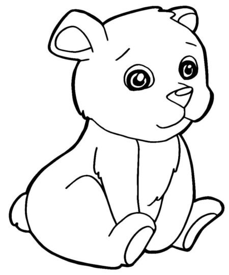 desenho-para-colorir-urso