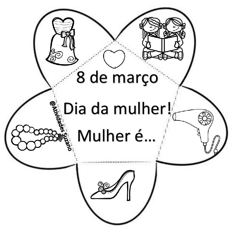 dia da mulher atividades