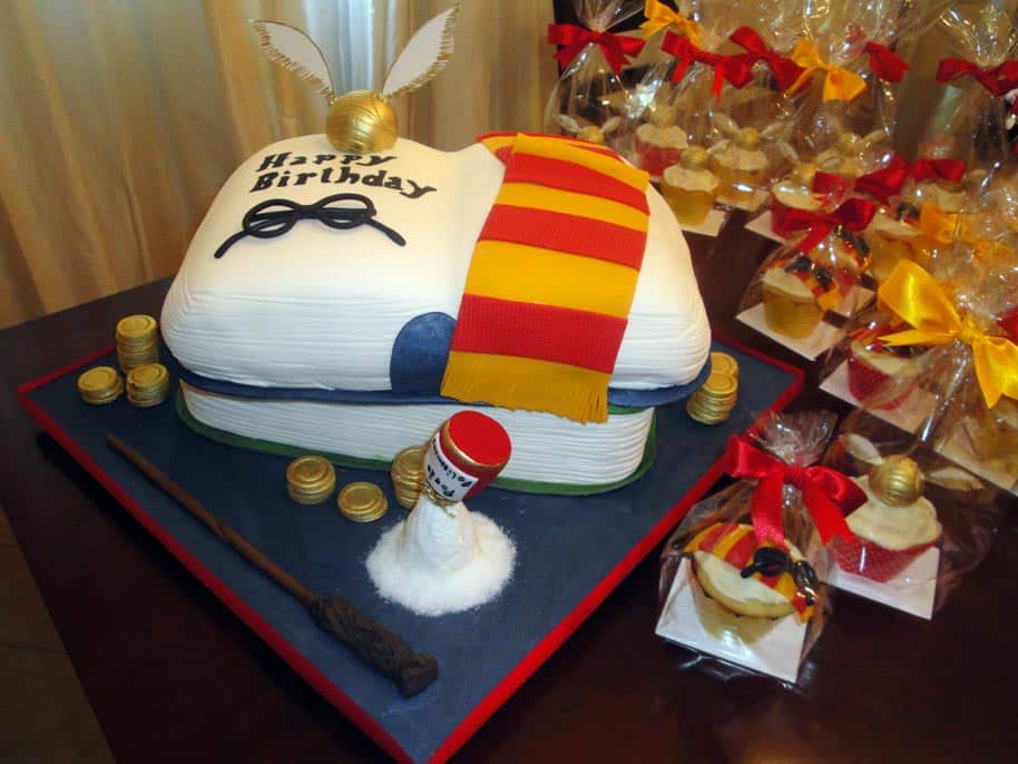 Bolo Decorado do Harry Potter