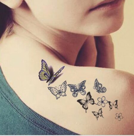 tatuagem-feminina-de-borboleta