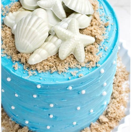 Decorated Sea Cake