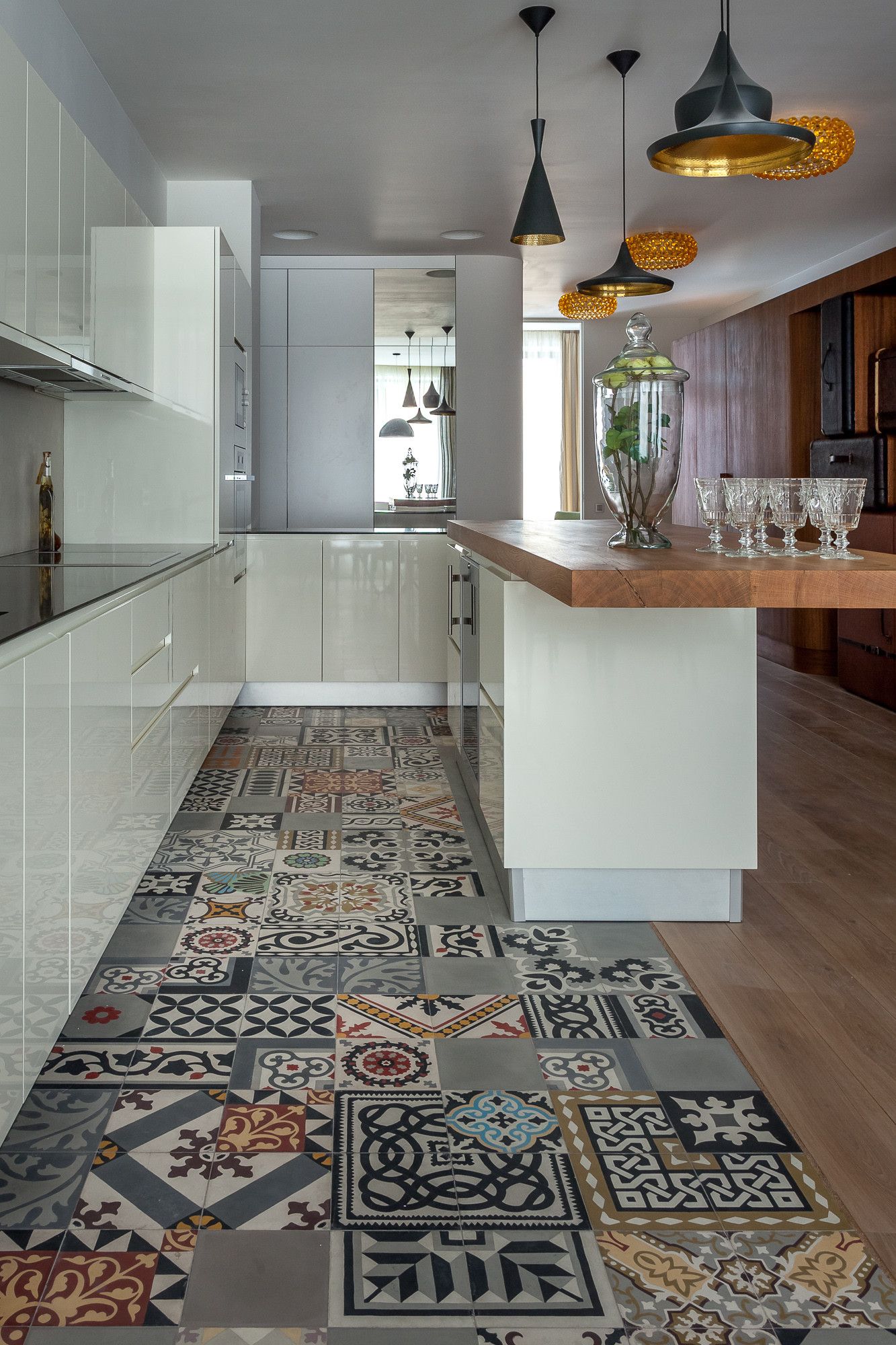 Kitchen Flooring Decoration