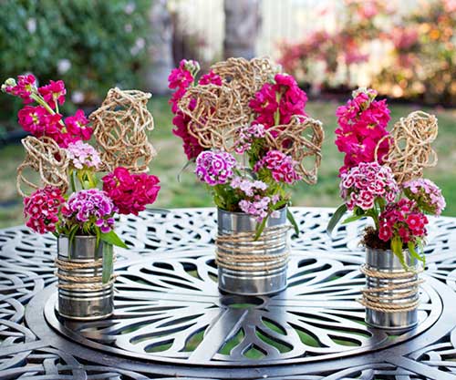 Modelos de Ideias Enfeites De Mesa Casamento