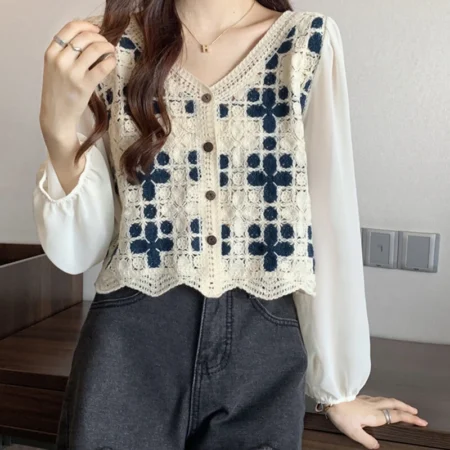 blusa-de-croche-manga-longa