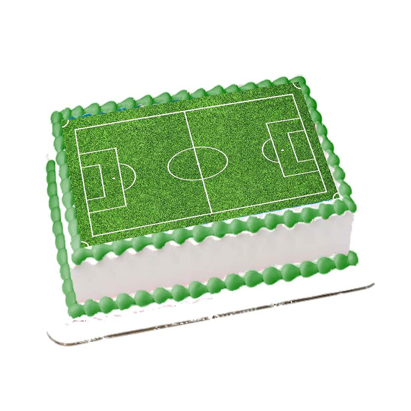 Football Field Decorated Cake