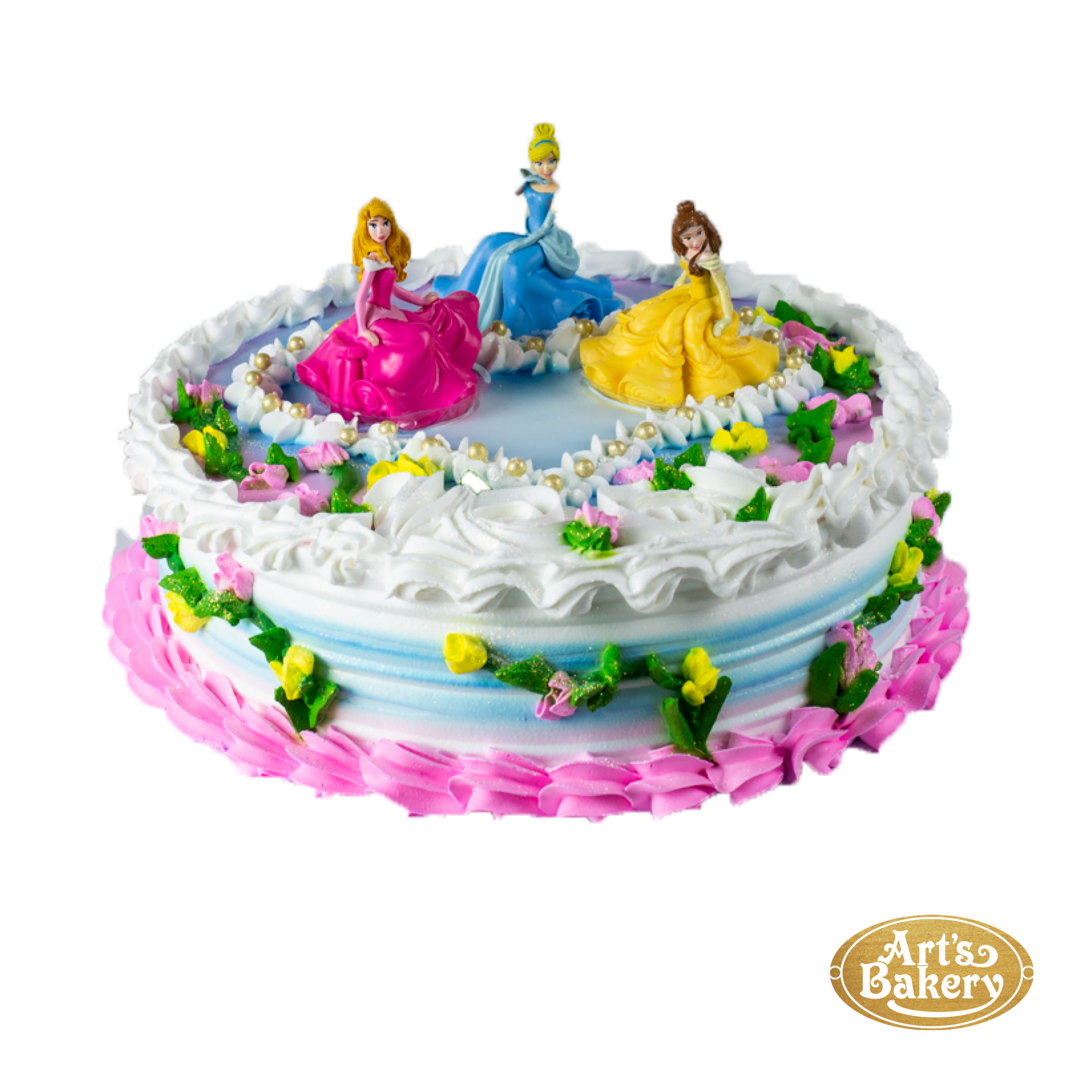 princess decorated cake