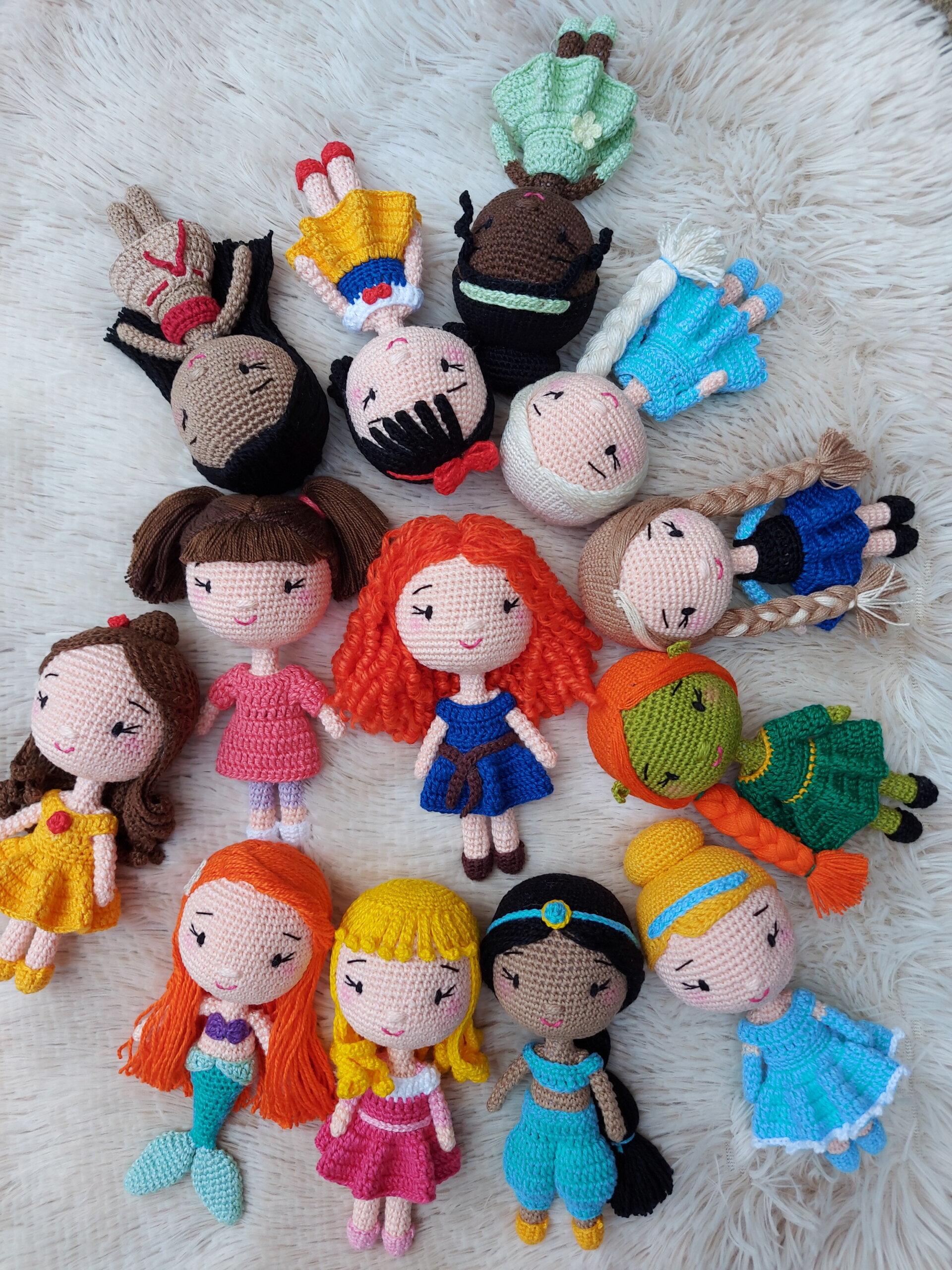 Bonecas De Amigurumi Princesas