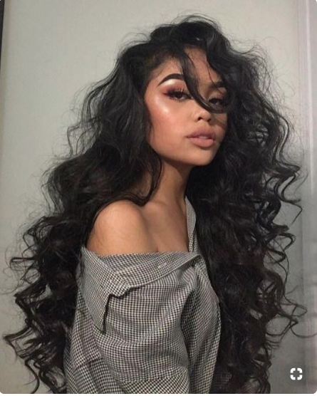 Curly Black Hair