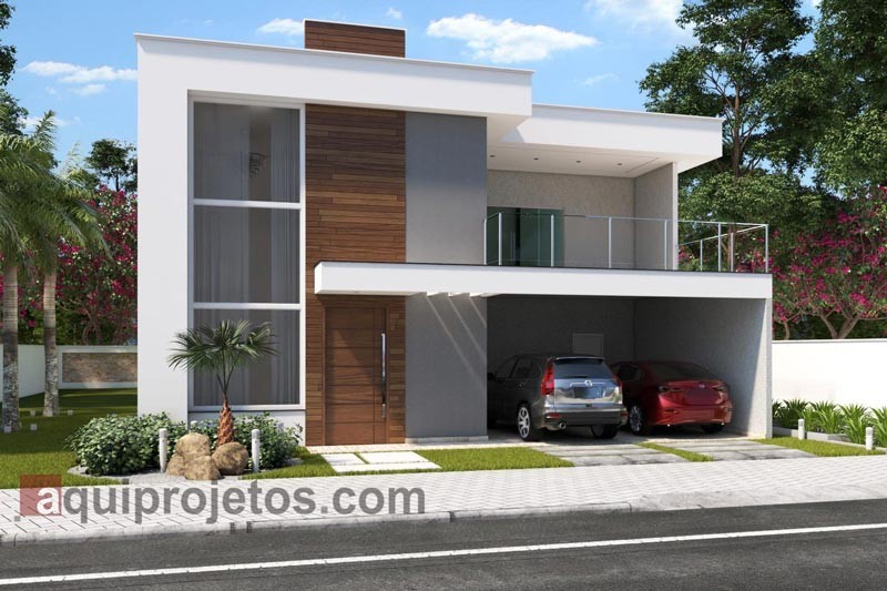 casas dois andares modernas