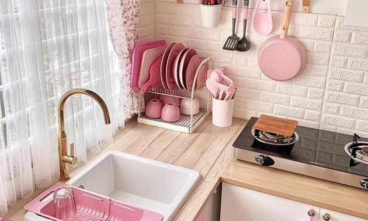 Decoração de Cozinhas Rosas