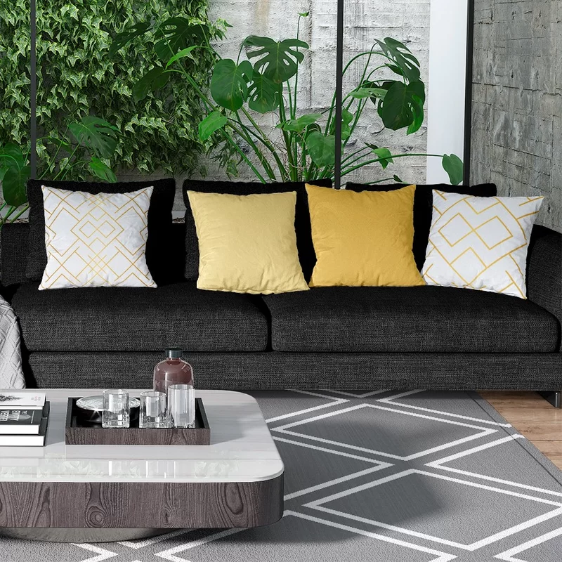 decoracao-de-sala-com-sofa-preto