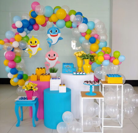 decoracao-festa-baby-shark