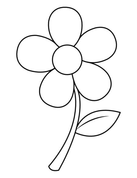 desenho-para-colorir-flores