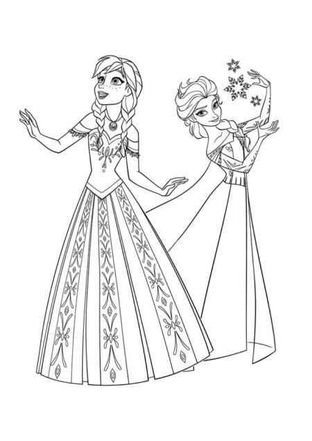 desenho-para-colorir-frozen