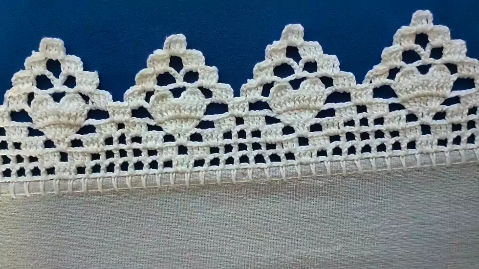 Bico De Croche Toalha De Mesa