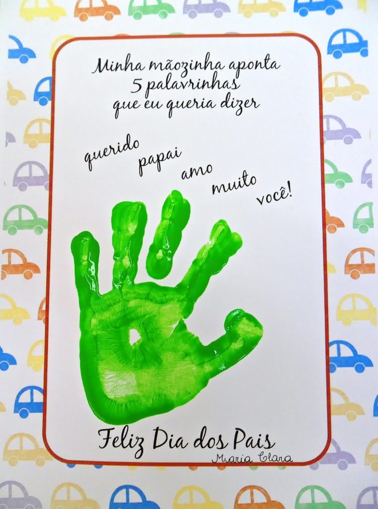 Lembrancinha Dia Dos Pais Educacao Infantil