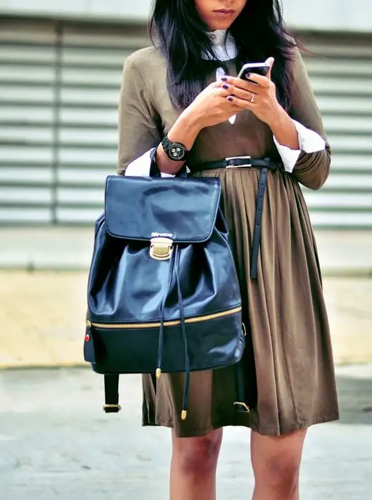 Fashion Look with Women's Backpacks