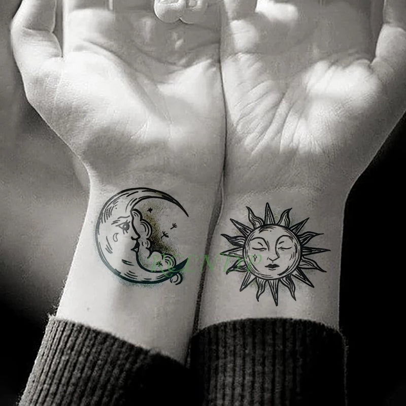 moon tattoo