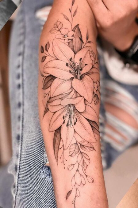 tatuagem-feminina-floral