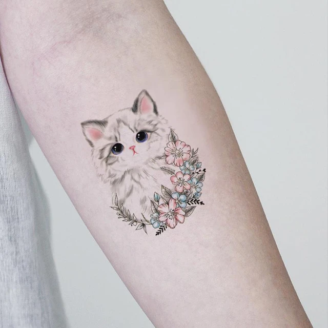 Cat Tattoo for Women