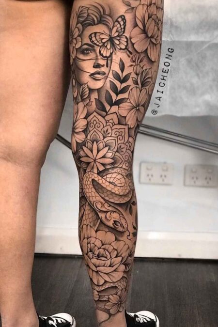 tatuagem-feminina-na-perna