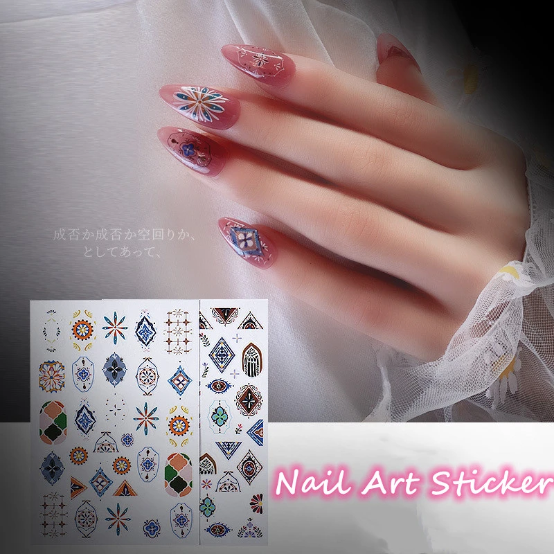 Ethnic Decorated Nail