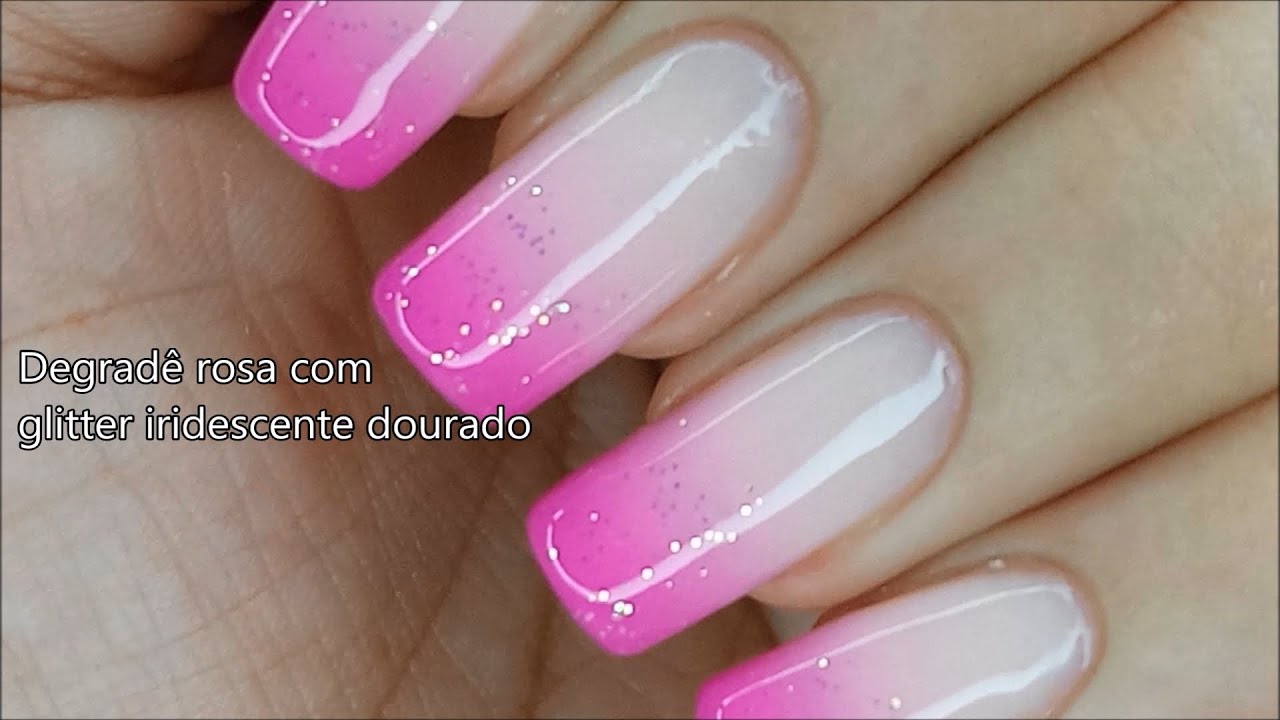 unhas-degrade-rosa-e-branco