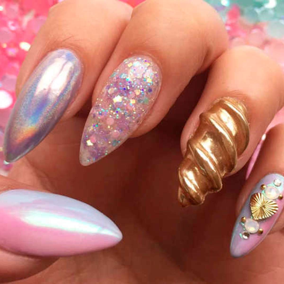 unhas-unicornio