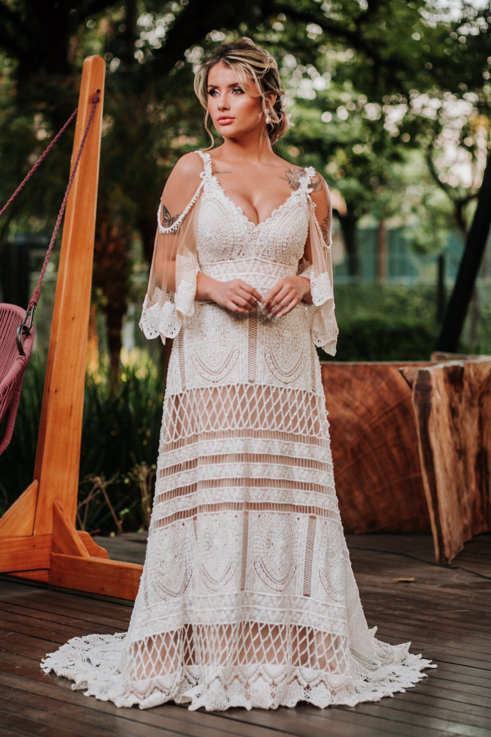 Vestido De Noiva Hippie Boho