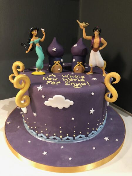 Aladdin Decorated Cake