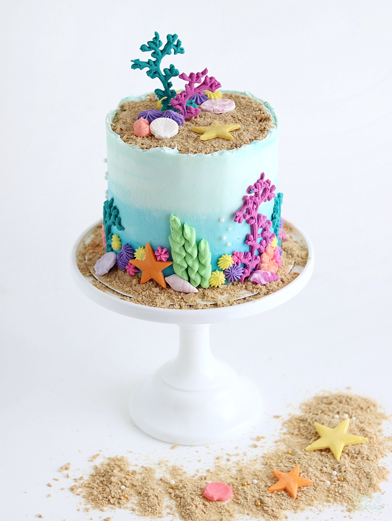 Decorated Sea Cake