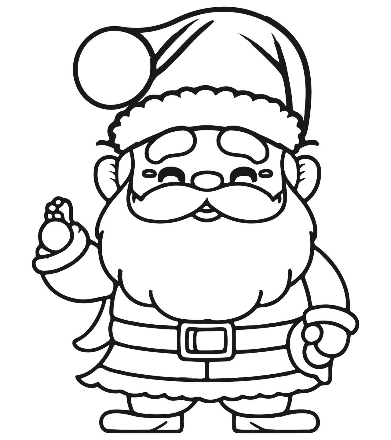 Santa Claus Coloring Pages